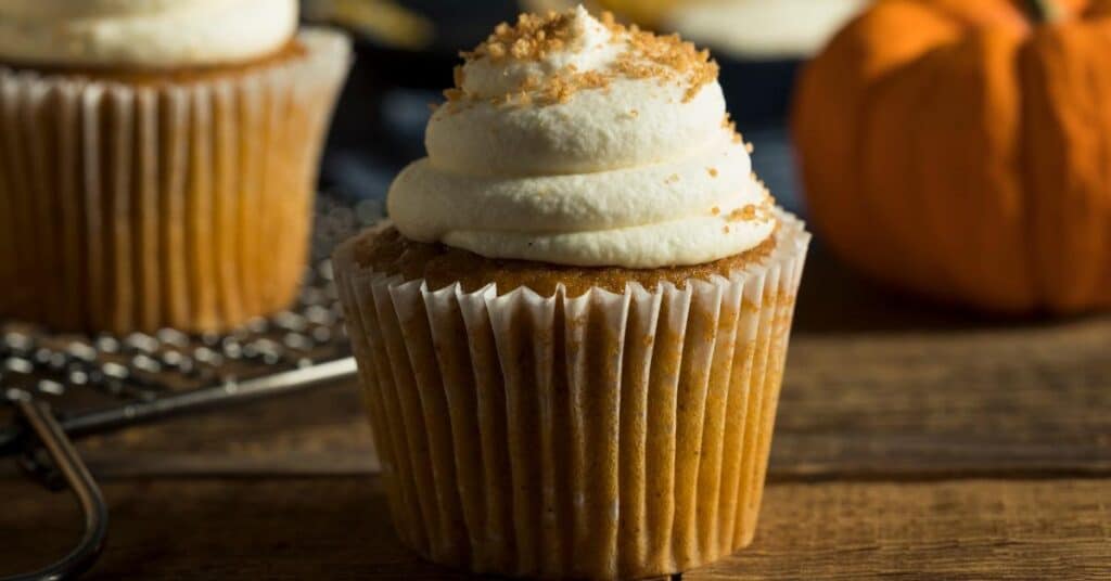 pumpkin spice cupcakes