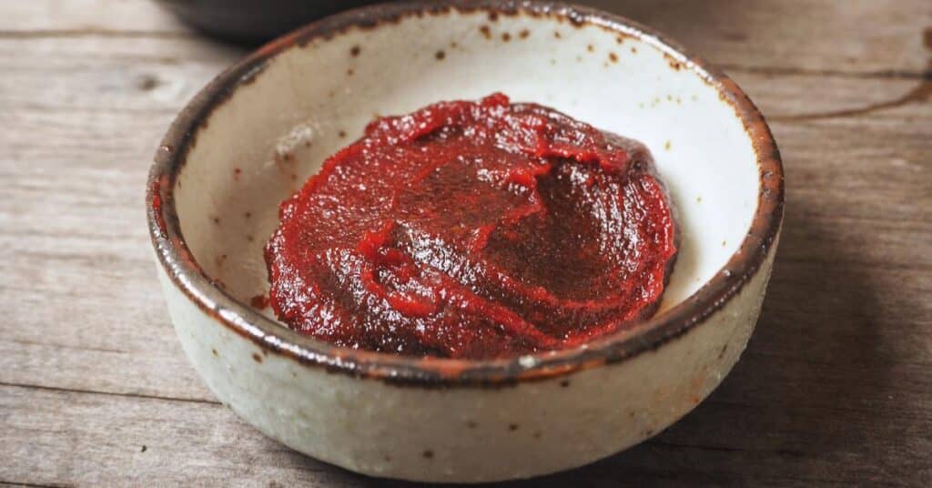 bowl of Gochujang