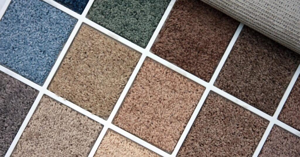carpet in a multi colors