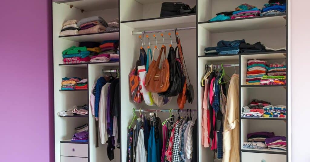 organized closet