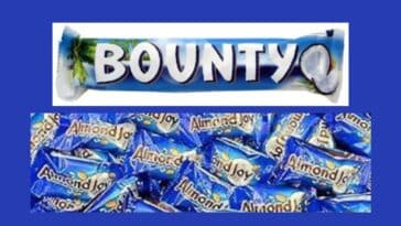Bounty Vs Almond Joy