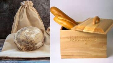bread bag and box