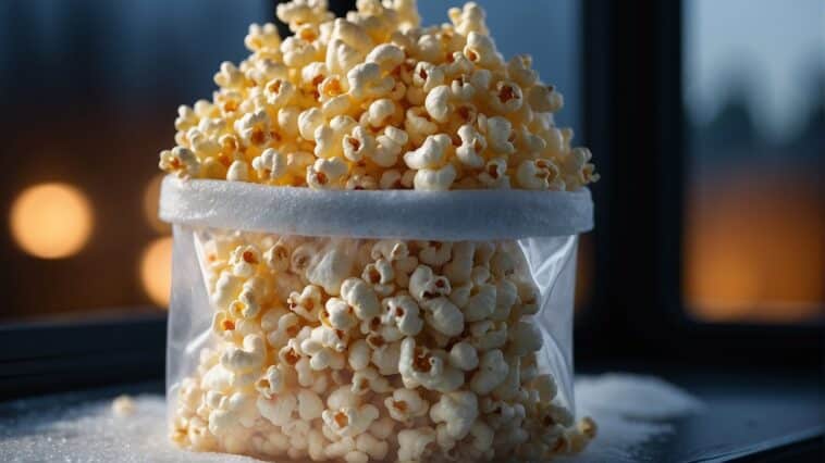 frozen popcorn
