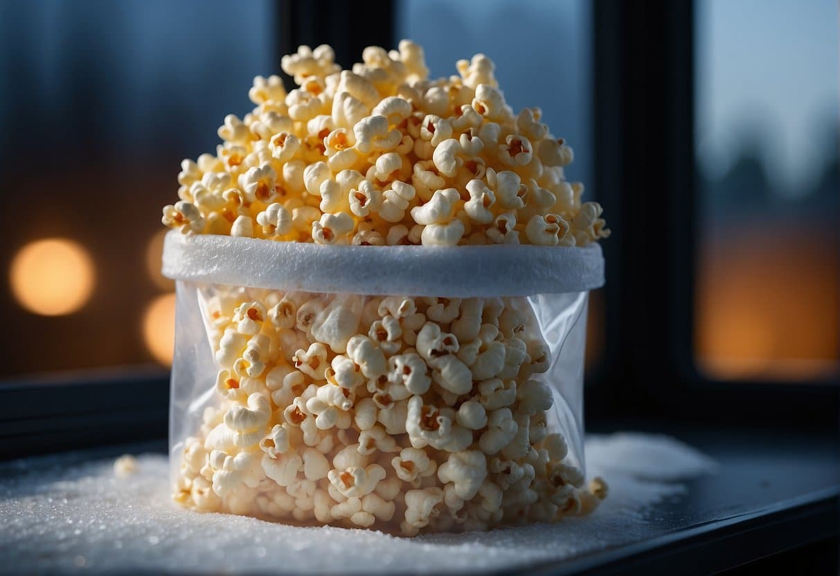 frozen popcorn