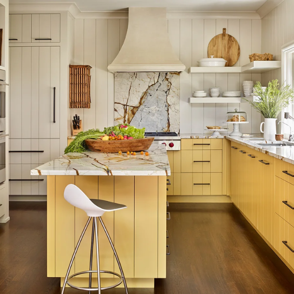 Butter Yellow Kitchen