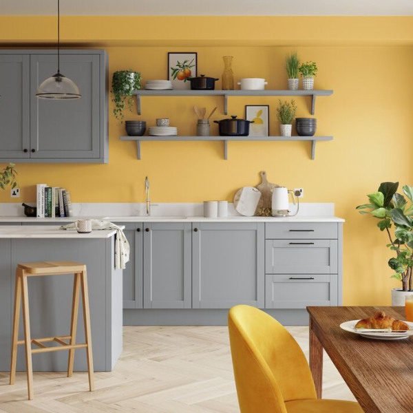 Yellow Kitchen Walls