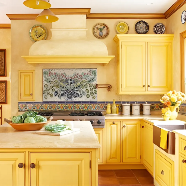 Tradition Yellow Kitchen
