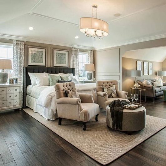 25 Most Stunning Bedroom Designs Featuring Elegant Sitting Areas
