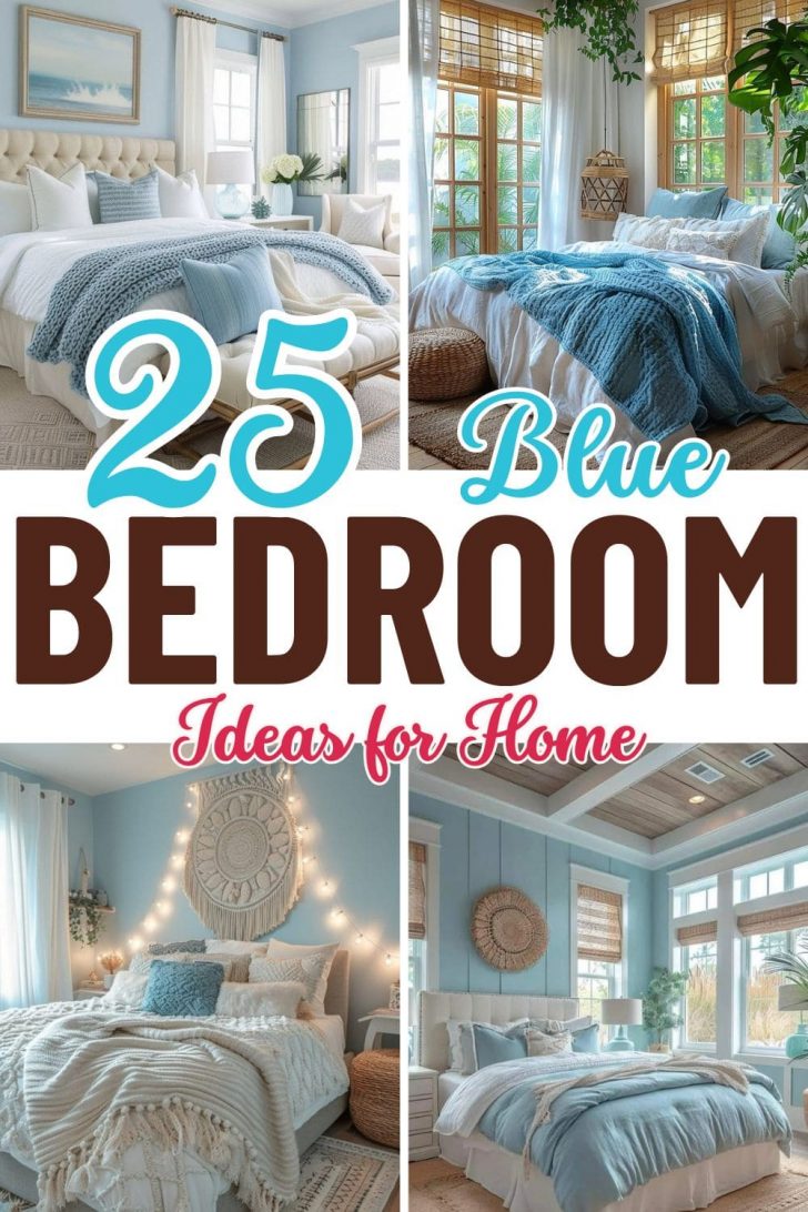 20 Inspiring Blue Bedroom Design Ideas for a Stylish and Serene Space