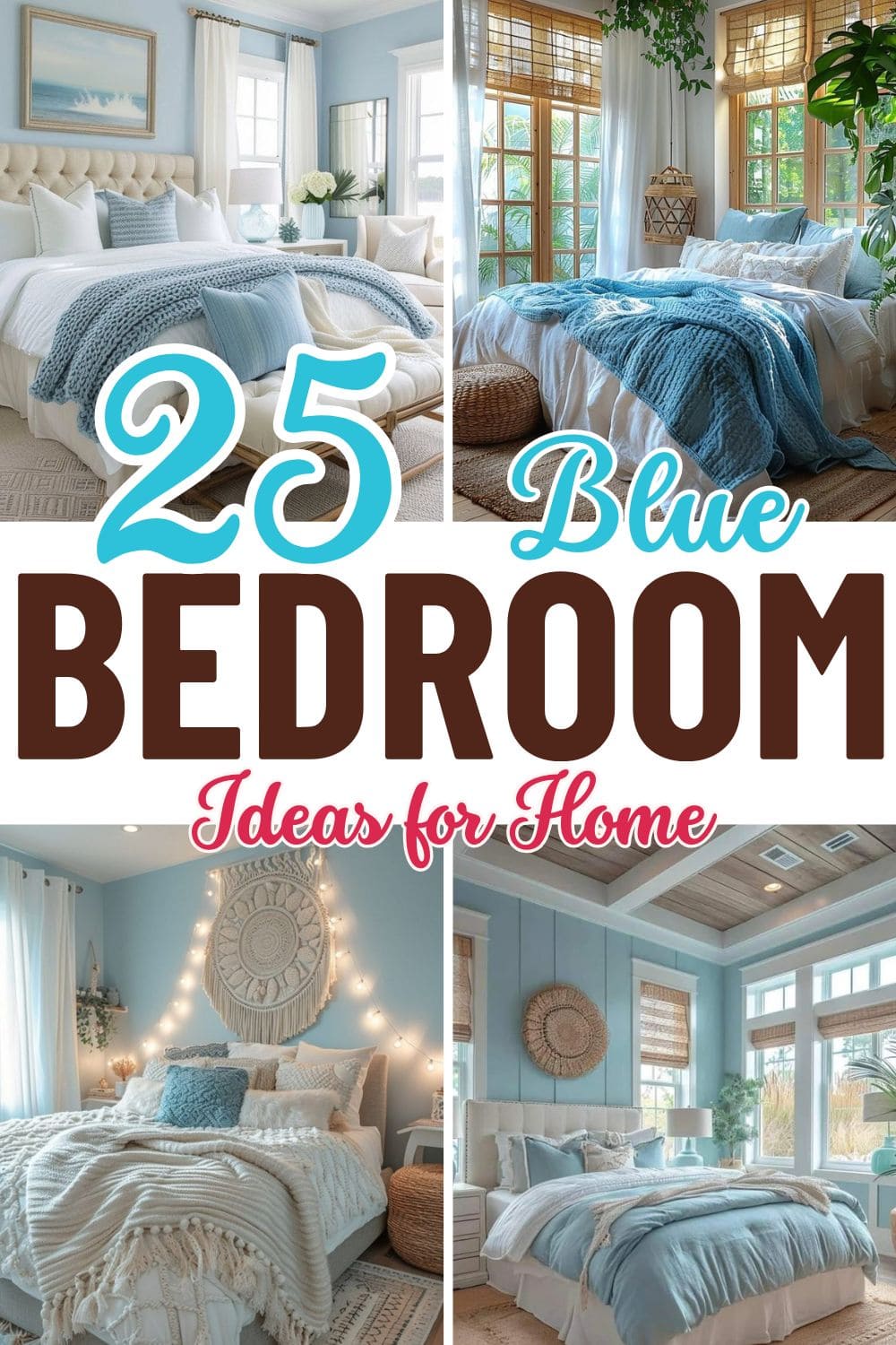 20 Inspiring Blue Bedroom Design Ideas for a Stylish and Serene Space