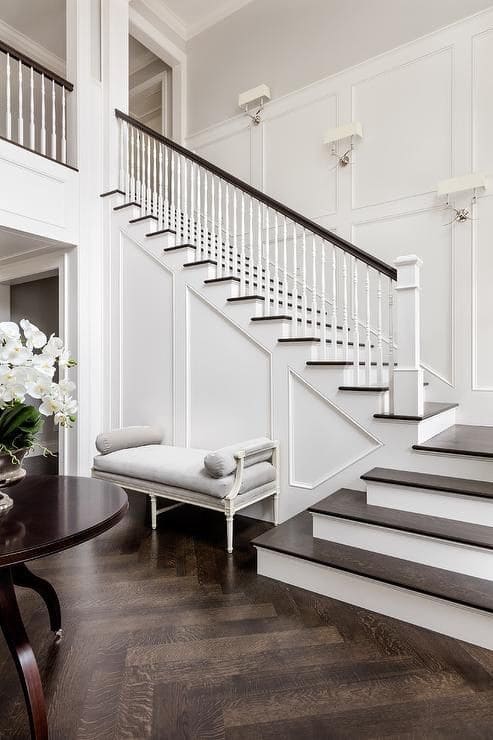 Black and White Stair Perfection