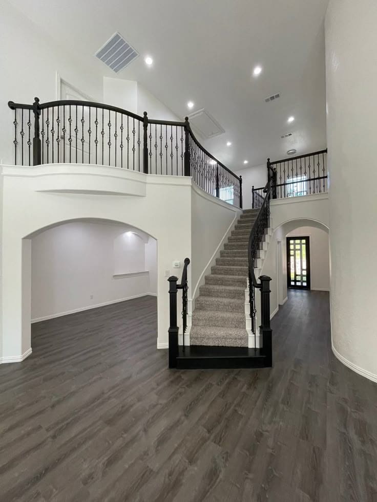 Black and White Stairway Harmony