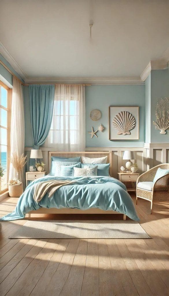 Coastal Retreat with Tranquil Blues