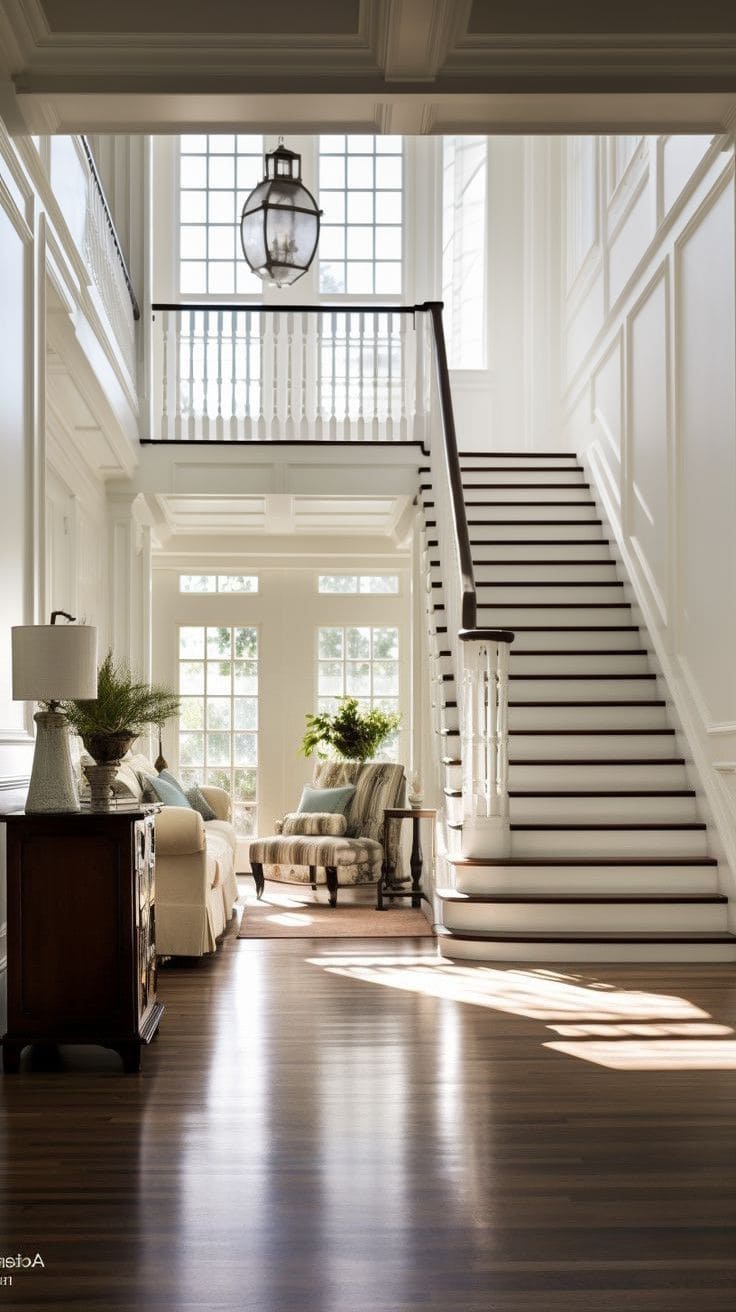 Harmonious Contrast Staircase