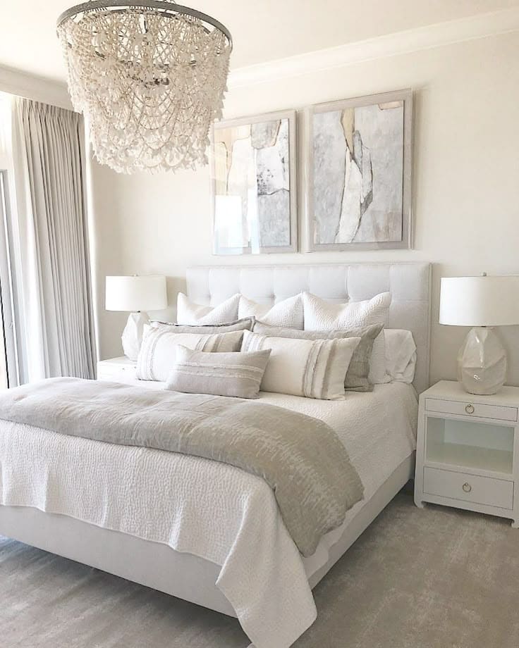 Soft White Bedroom Haven