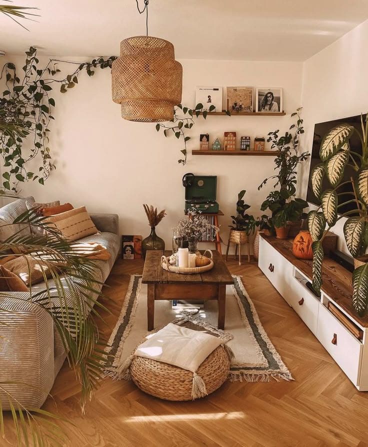 Warm and Inviting Earthy Living Room Bliss