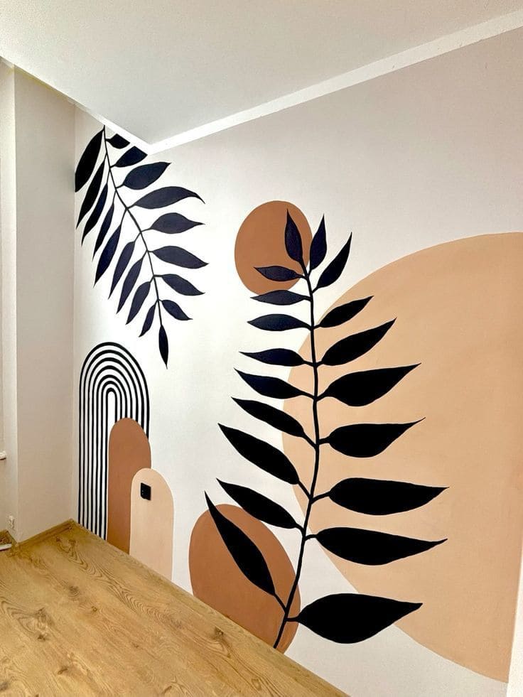 Chic Minimalist Leaf Harmony