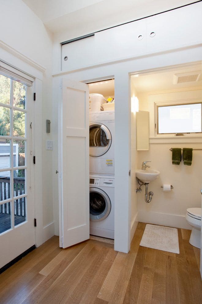 Compact Clever Laundry Closet