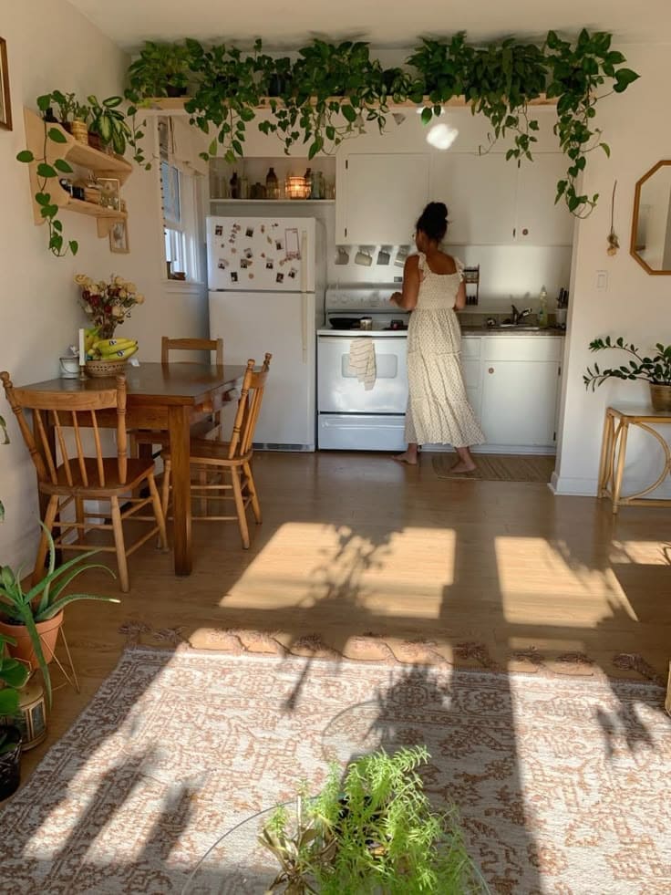 Dreamy Kitchen Plant Canopy