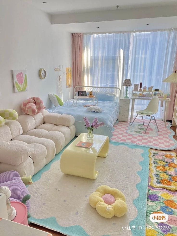 Dreamy Pastel Bedroom Retreat