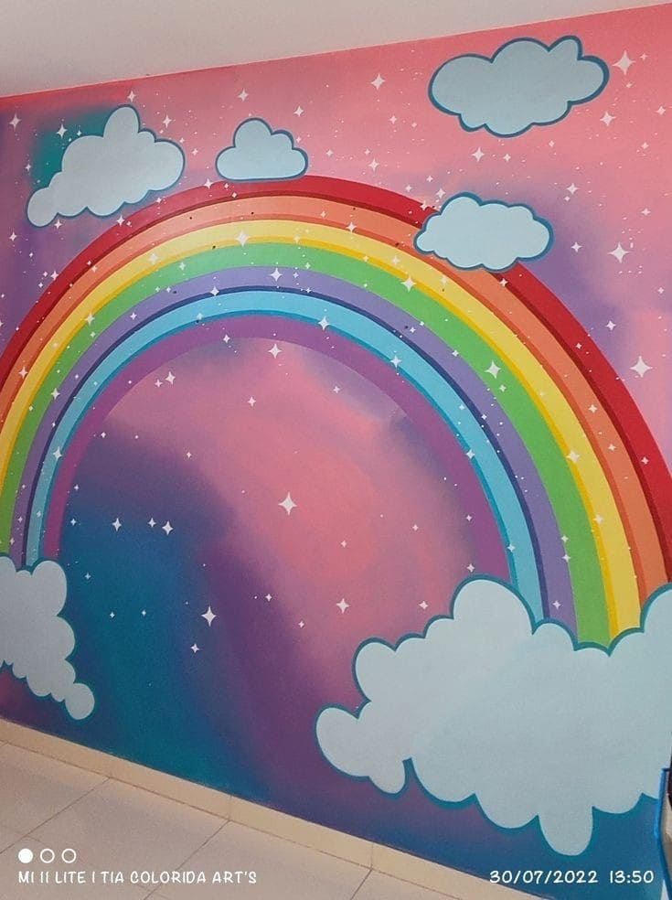 Magical Rainbow Sky Delight
