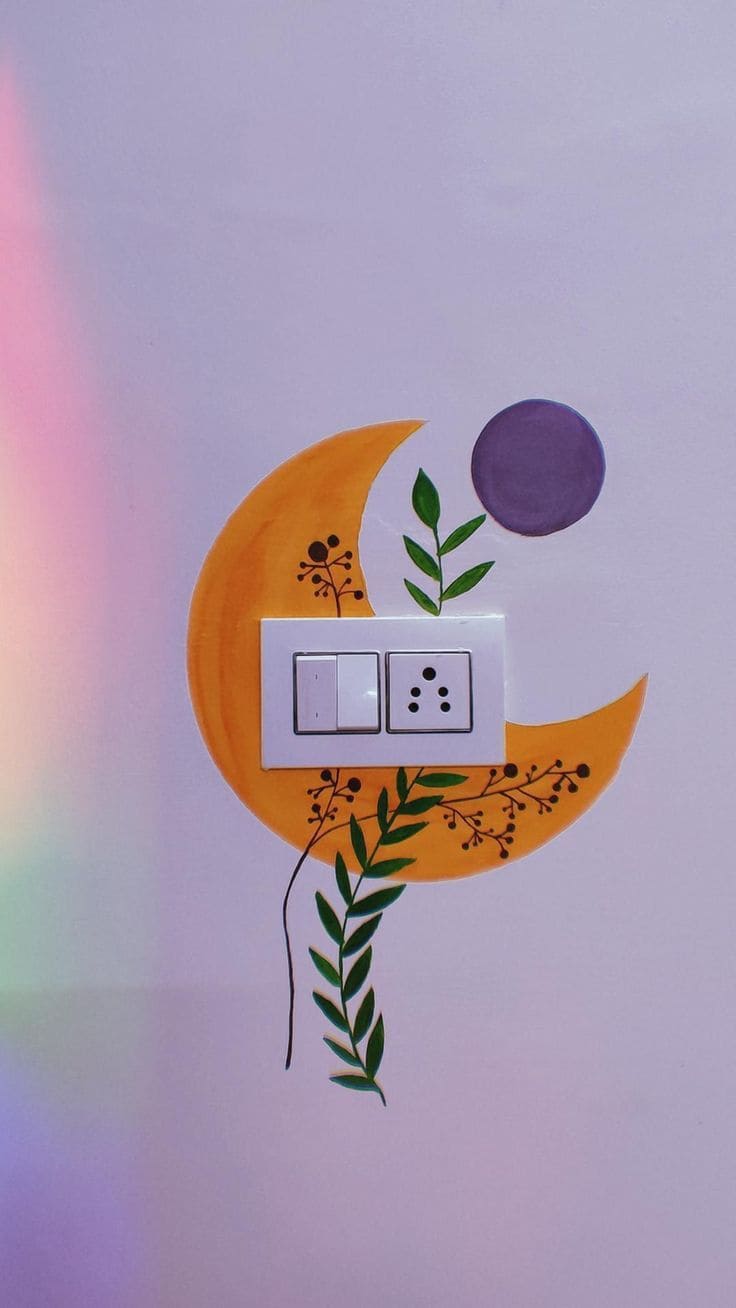 Mystical Moonlit Foliage Charm
