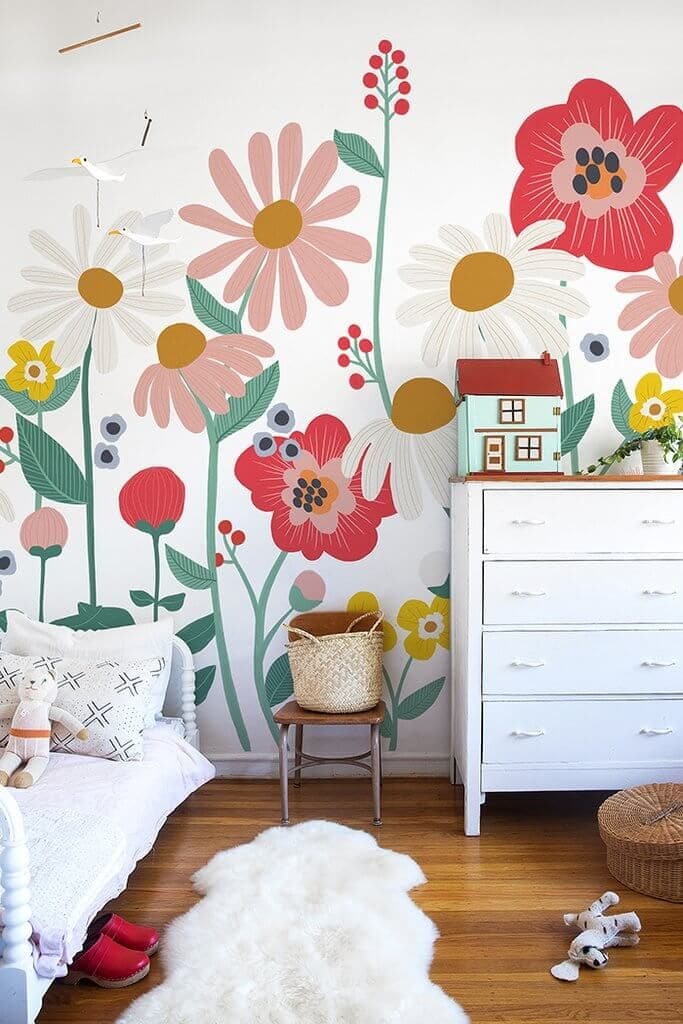 Playful Floral Garden Delight