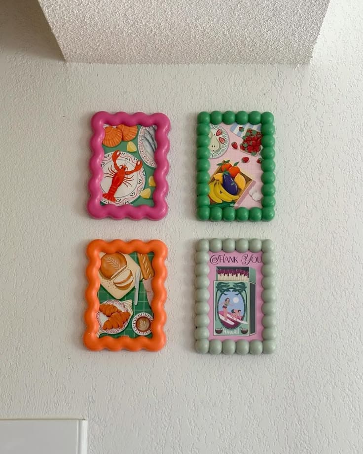 Quirky Food-Themed Wall Art