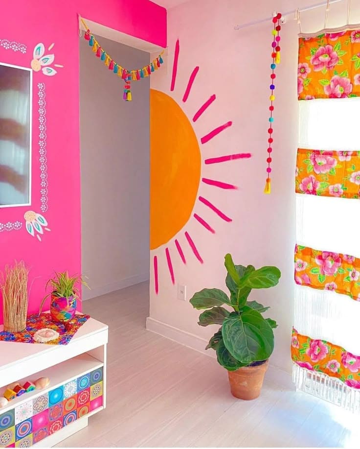 Radiant Sunburst Fiesta Glow