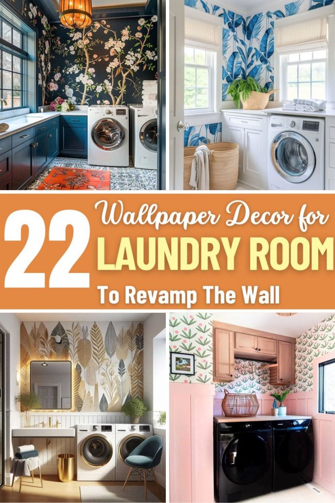 Revamp Your Laundry Room with These 22 Stunning Wallpaper ...