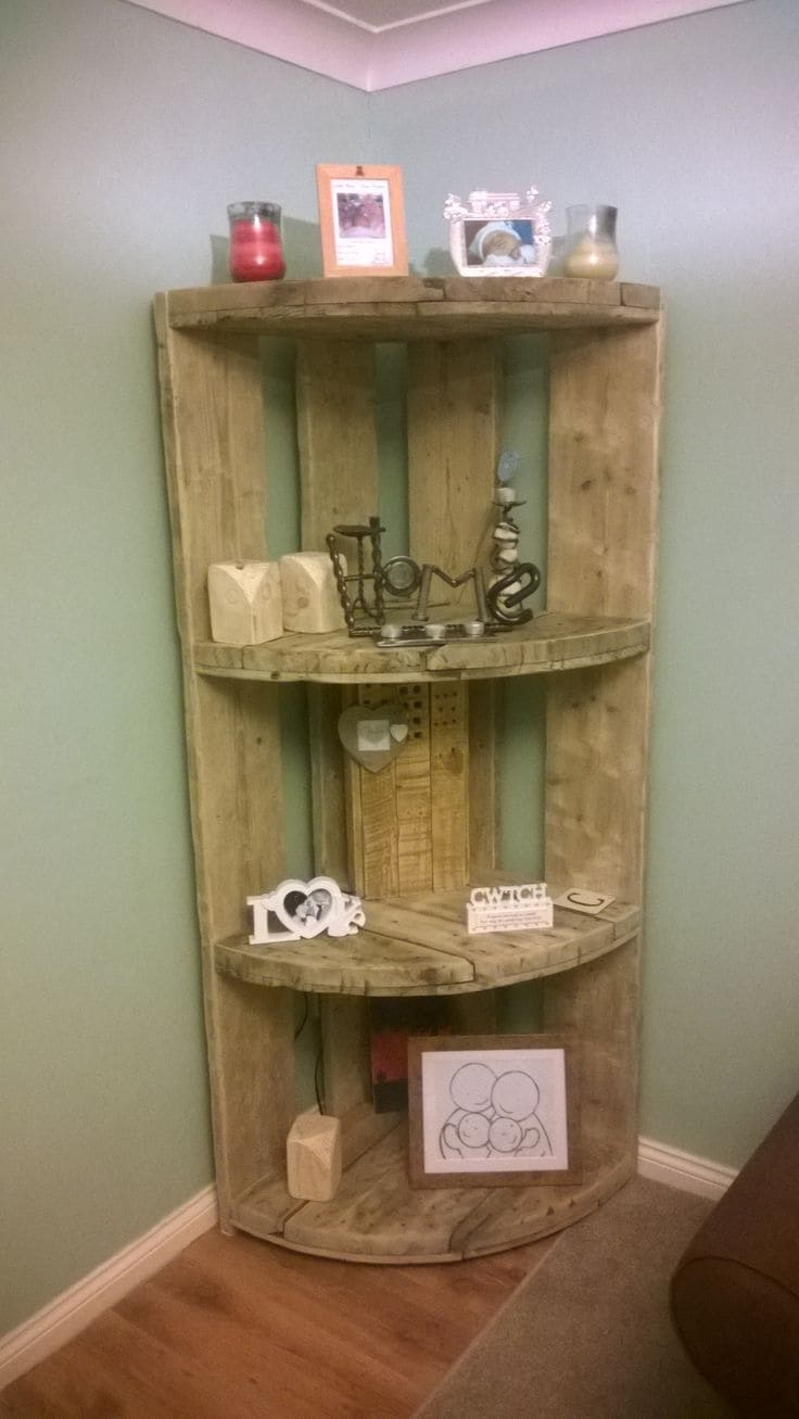 Charming Corner Decor Shelf