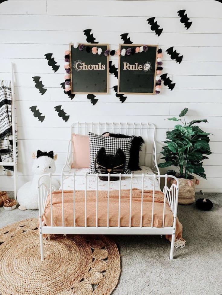Ghoul Power Mini Bed Corner Makeover