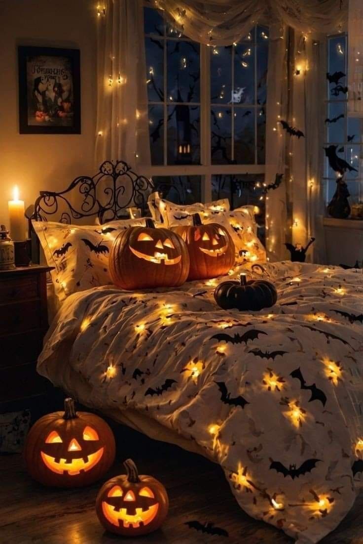 Glowing Pumpkin Patch Bedtime Delight