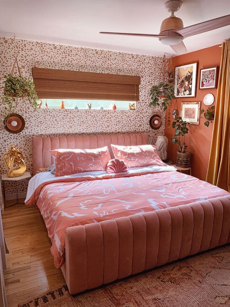 Retro Pink Artistic Sanctuary