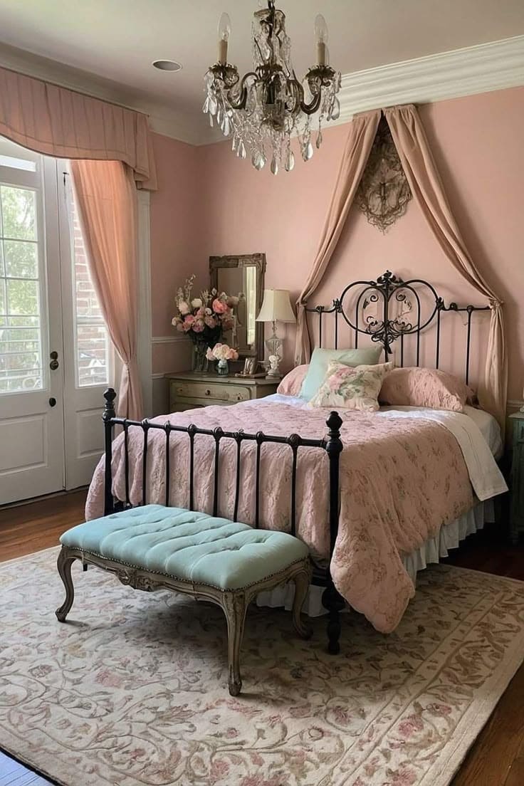 Romantic Vintage Pink Elegance