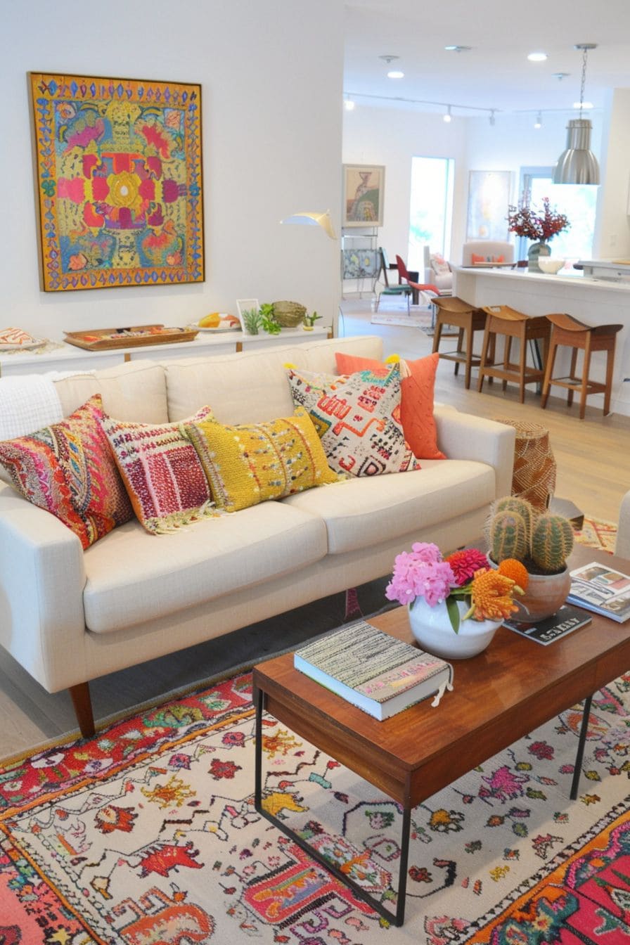 Bright Boho Colorburst Corner