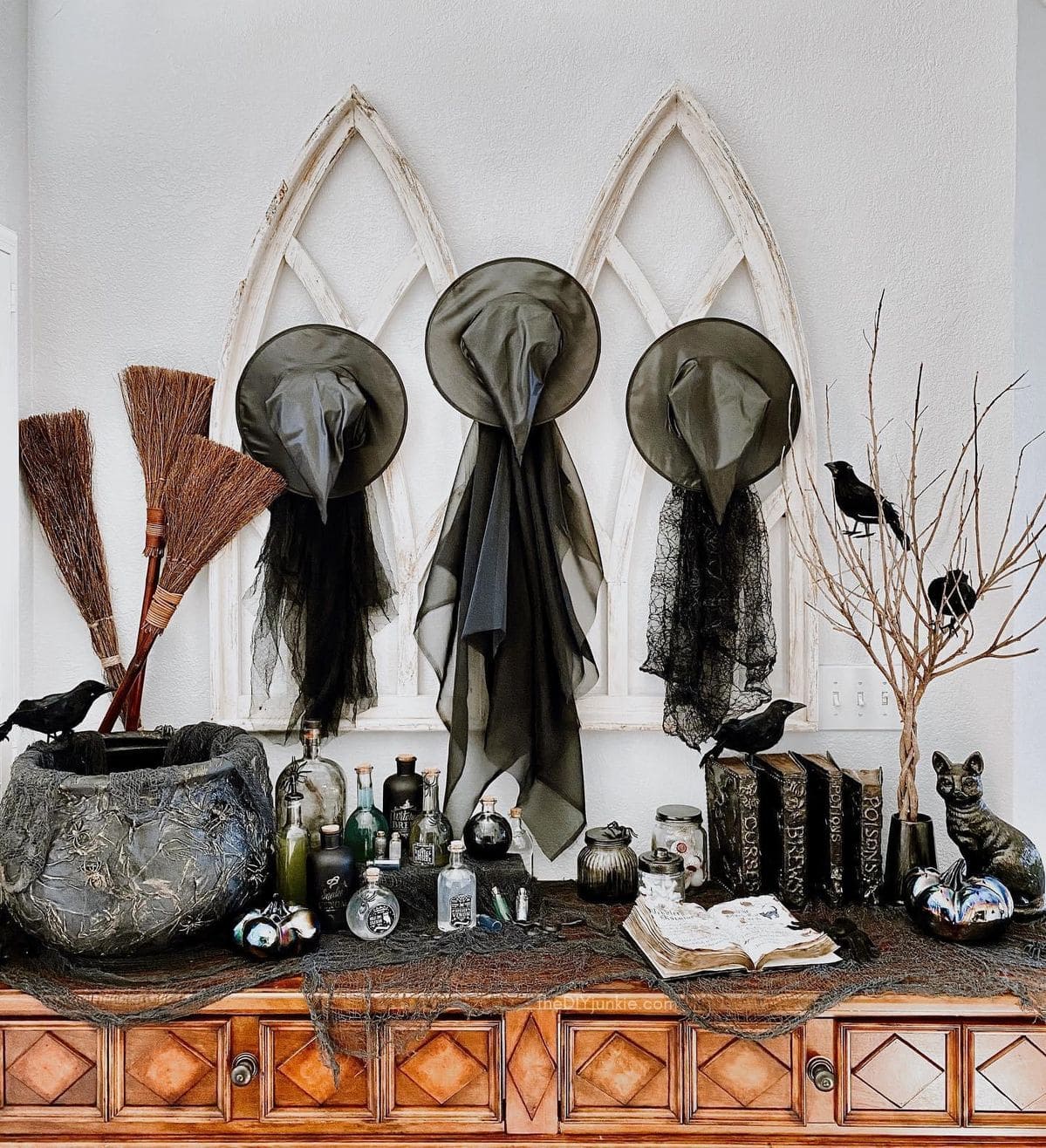 Enchanted Witch Apothecary Setup