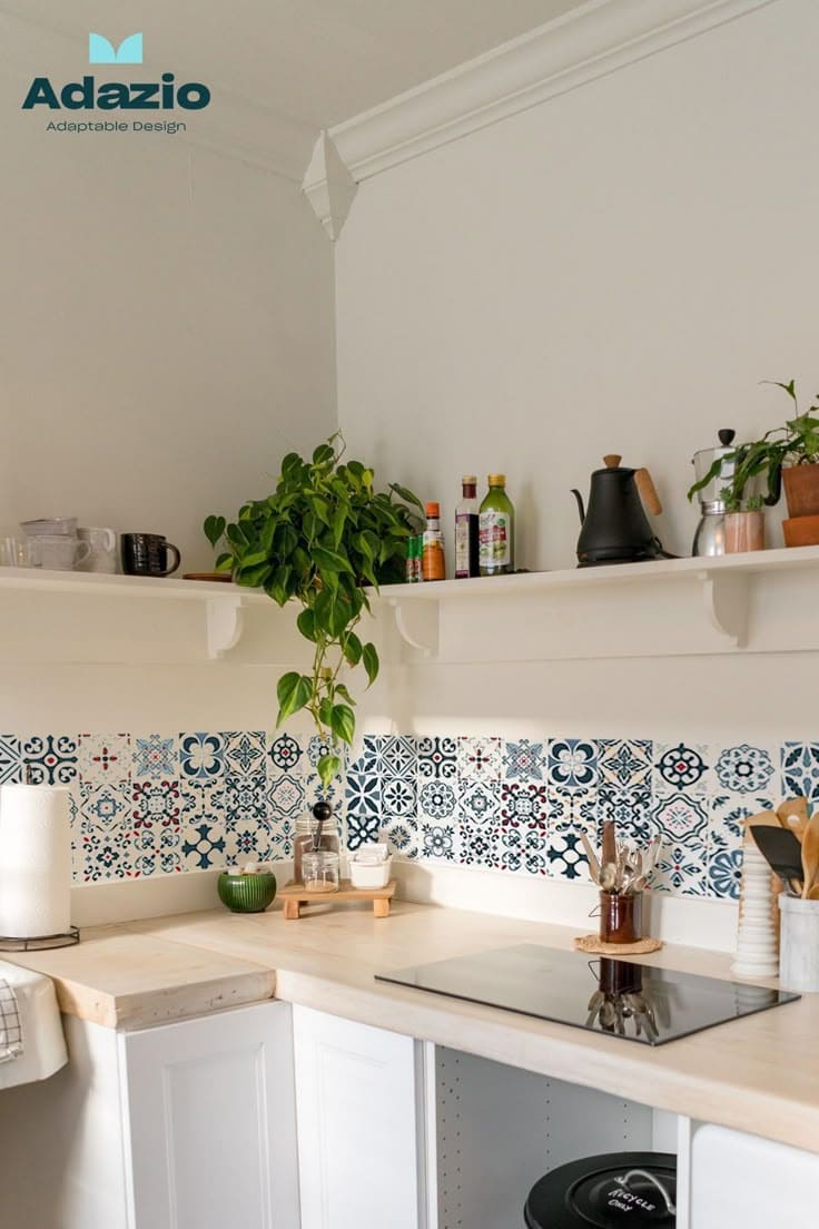 Mediterranean-Inspired Backsplash