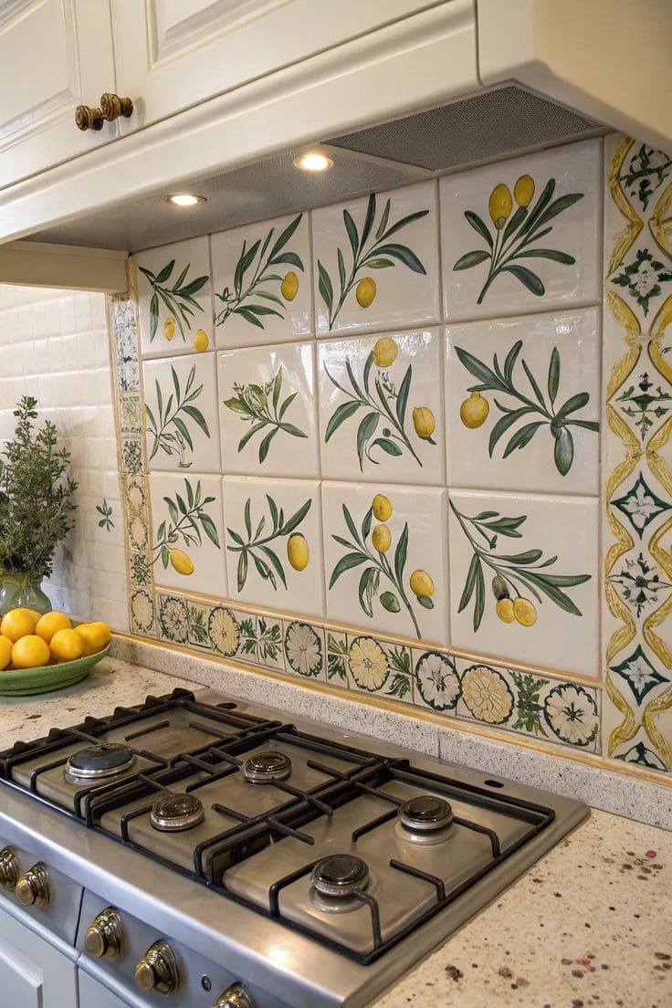 Mediterranean Lemon Grove Tiles