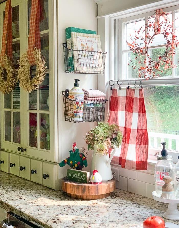 Playful Farmhouse Fall Nook with Vintage Whimsy