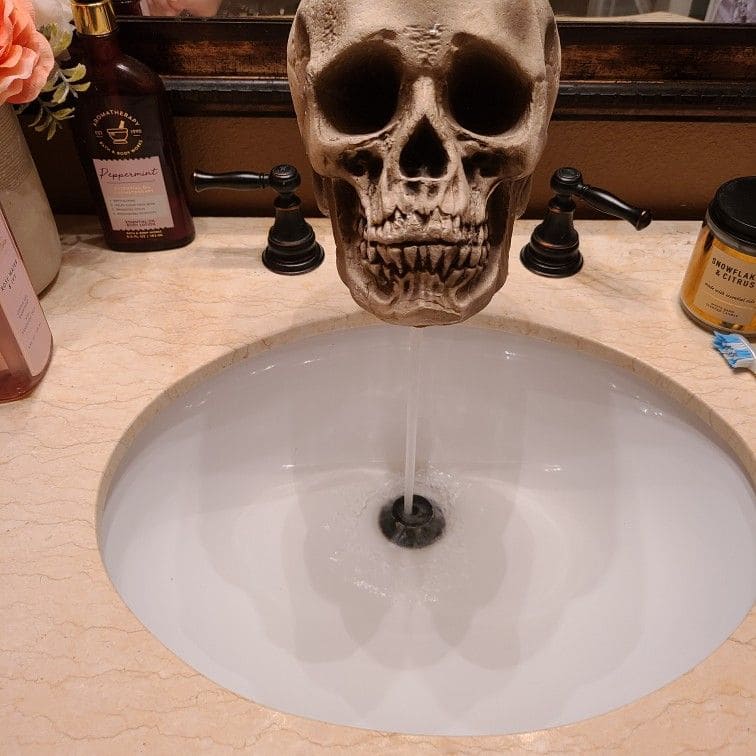 Skull Faucet Surprise