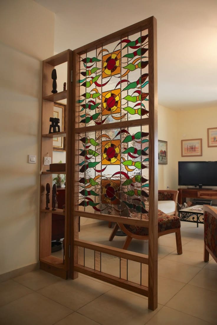 Stained Glass Folding Divider