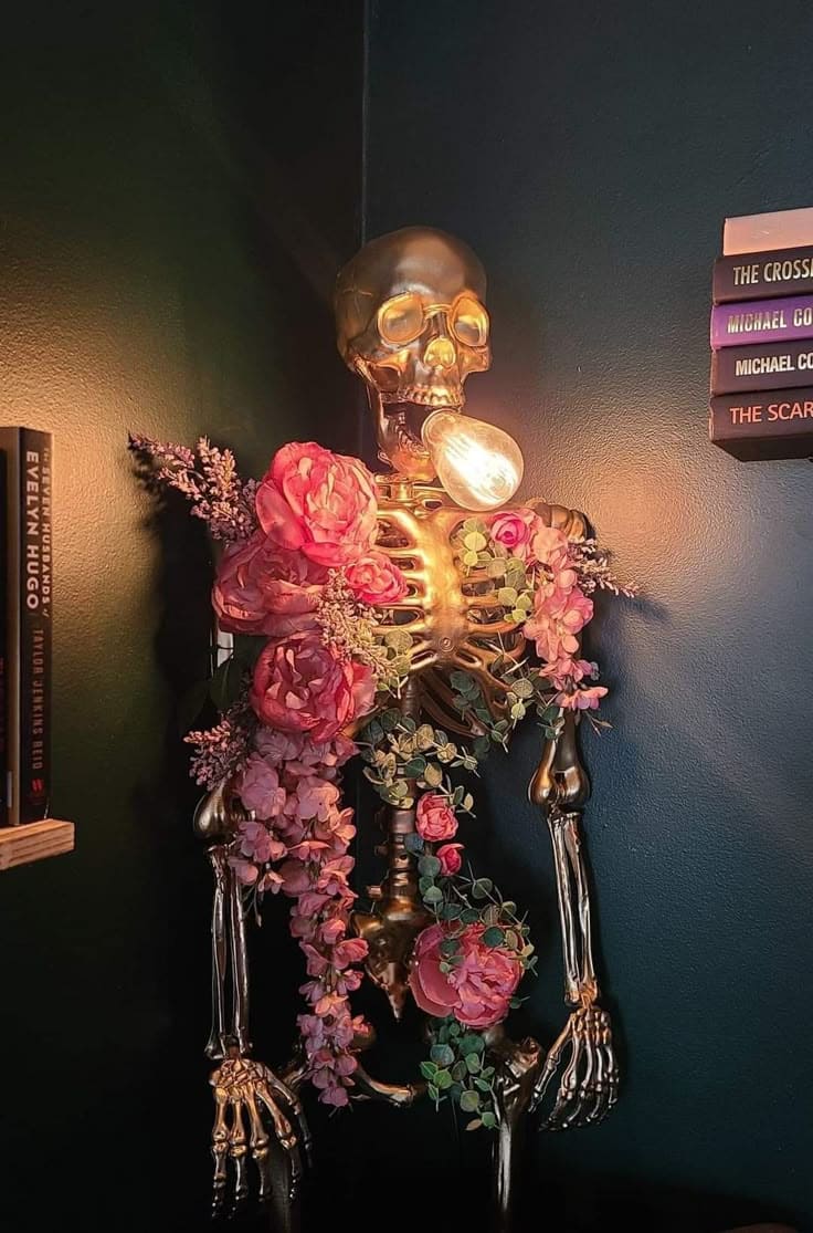 The Floral Luminary Skeleton
