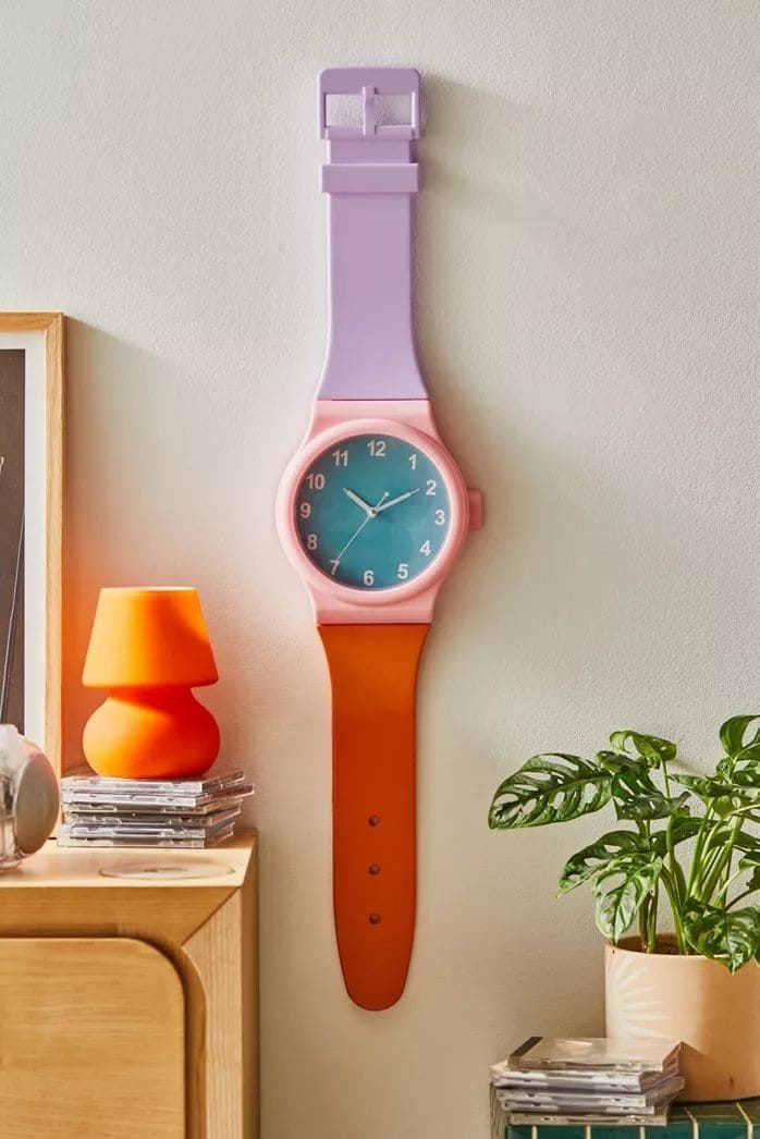 The Wrist-Worn Wall Clock