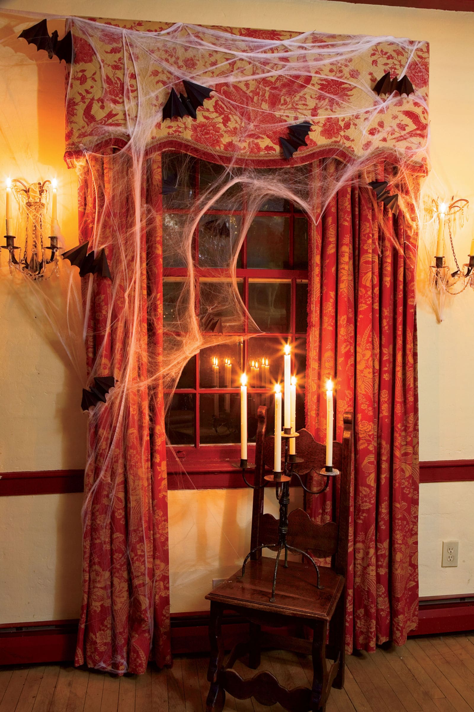 Vintage Vampire Parlor Window