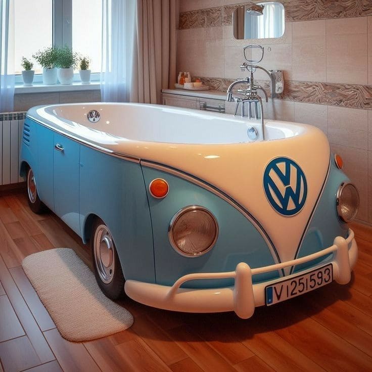 Volkswagen Bus Bathtub