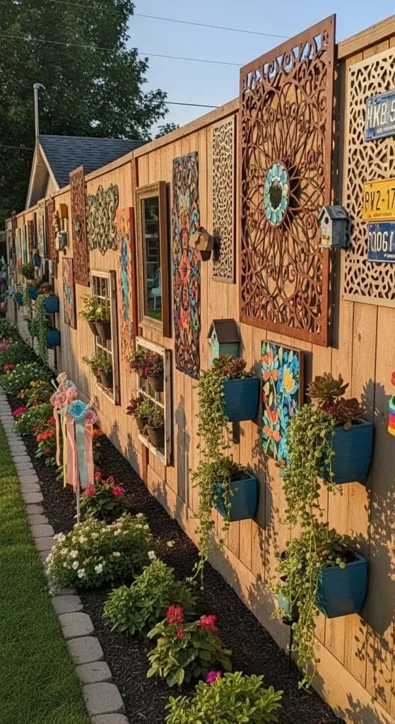Artistic Garden Fence Gallery