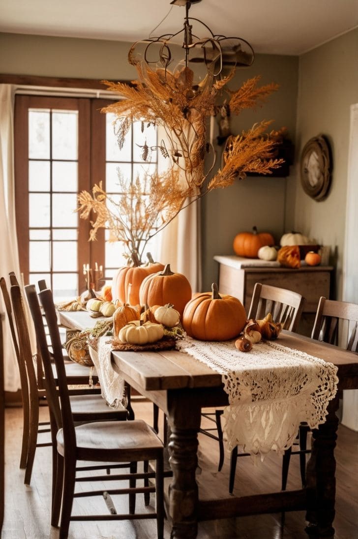 Autumn Elegance Dining Room