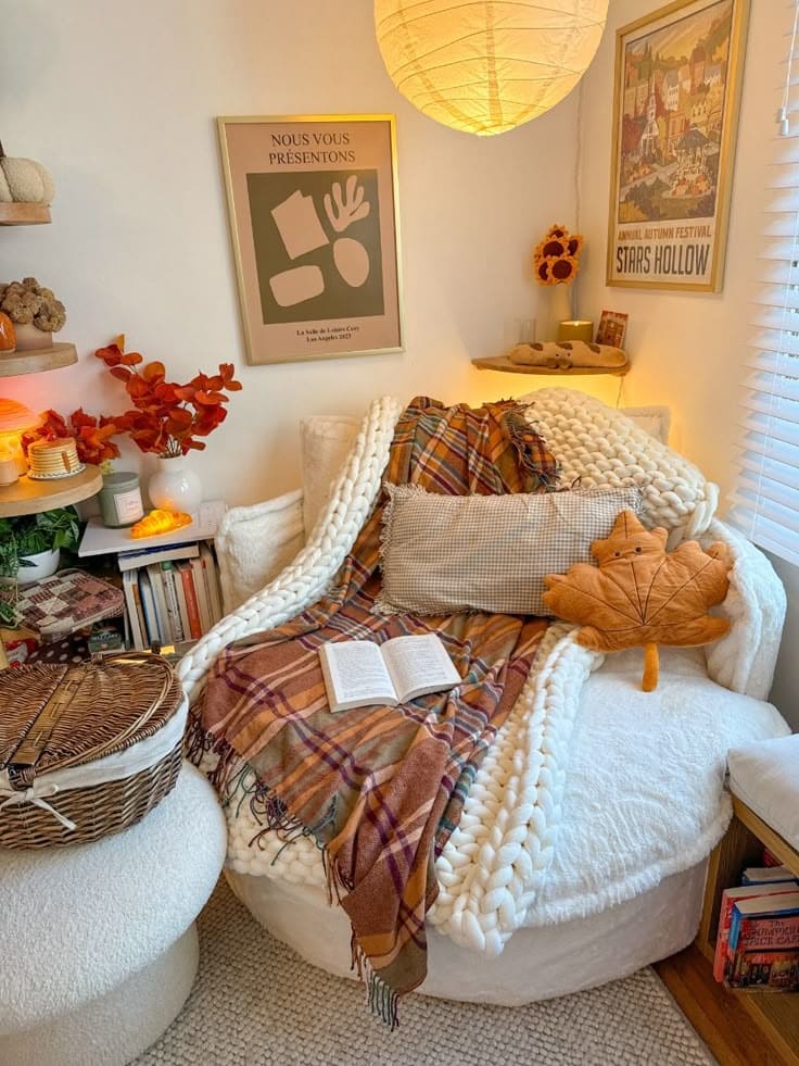 Autumn Reading Nook Bliss