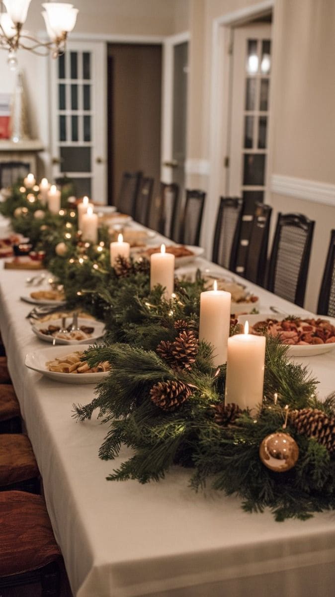 Classic Candlelit Christmas Feast
